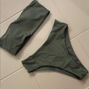High waist bathing suit
